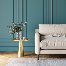 Side Table Plateau Uno Brass Ø45cm Kare Design