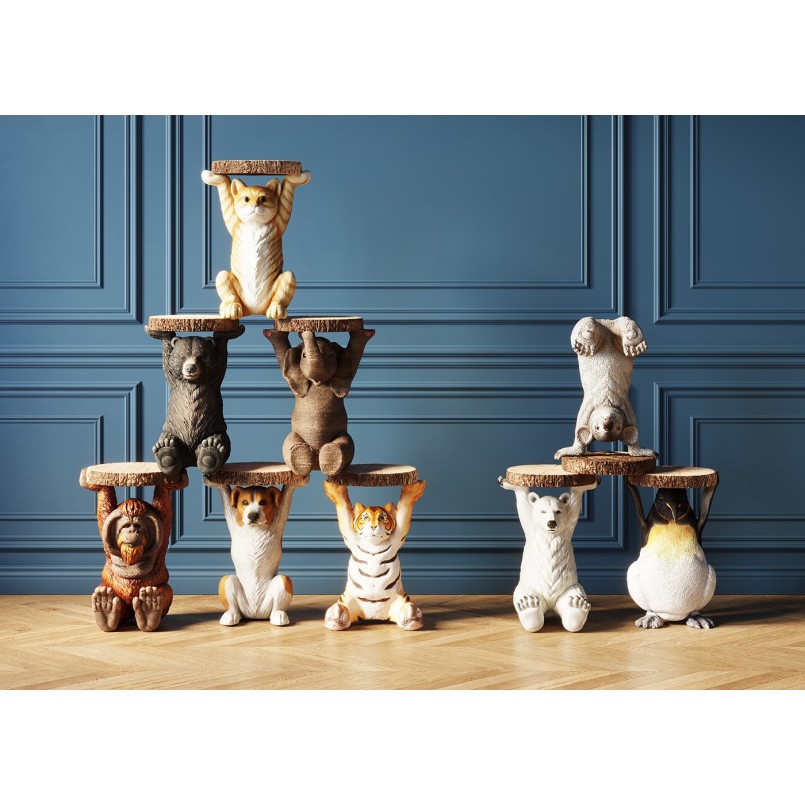 Side Table Animal Mr. Jack Ø33cm Kare Design