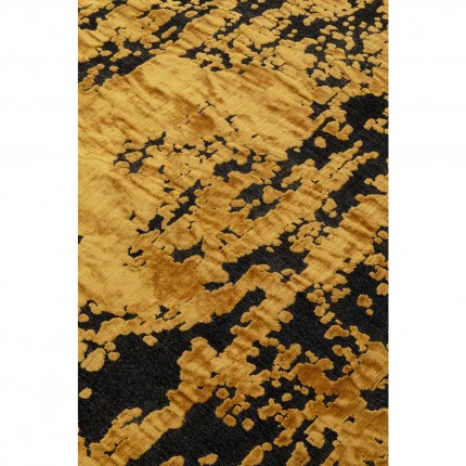 Carpet Silja ochre and black Kare Design Carpet Silja ochre and black Kare Design