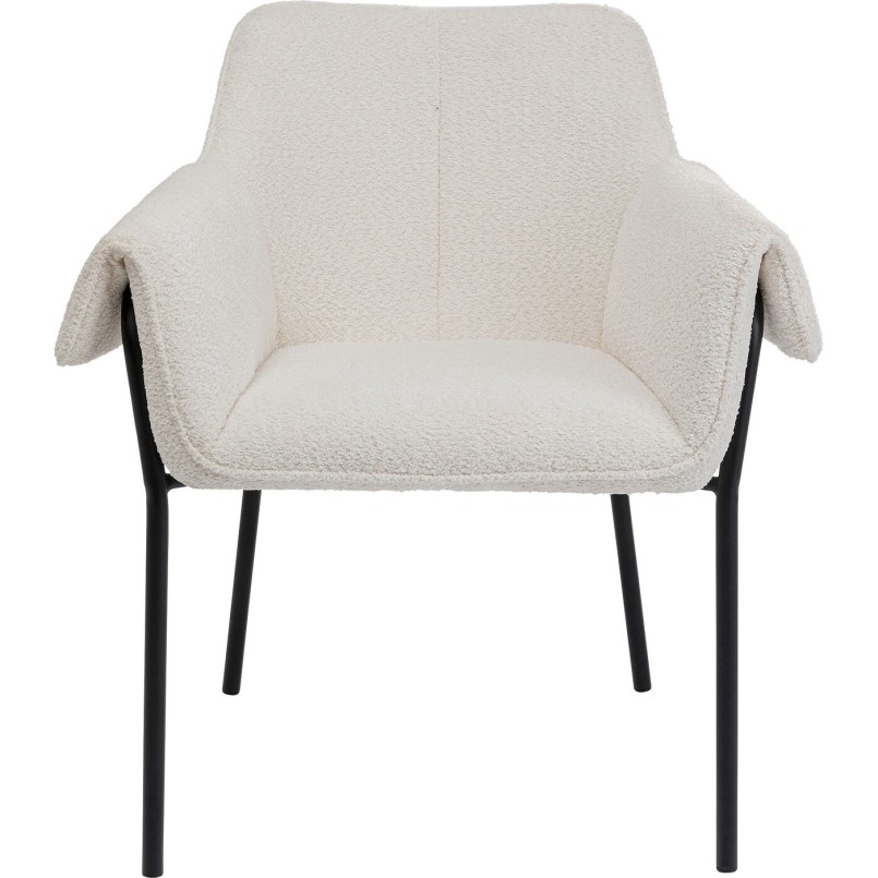 Chaise a. acc. Bess crème