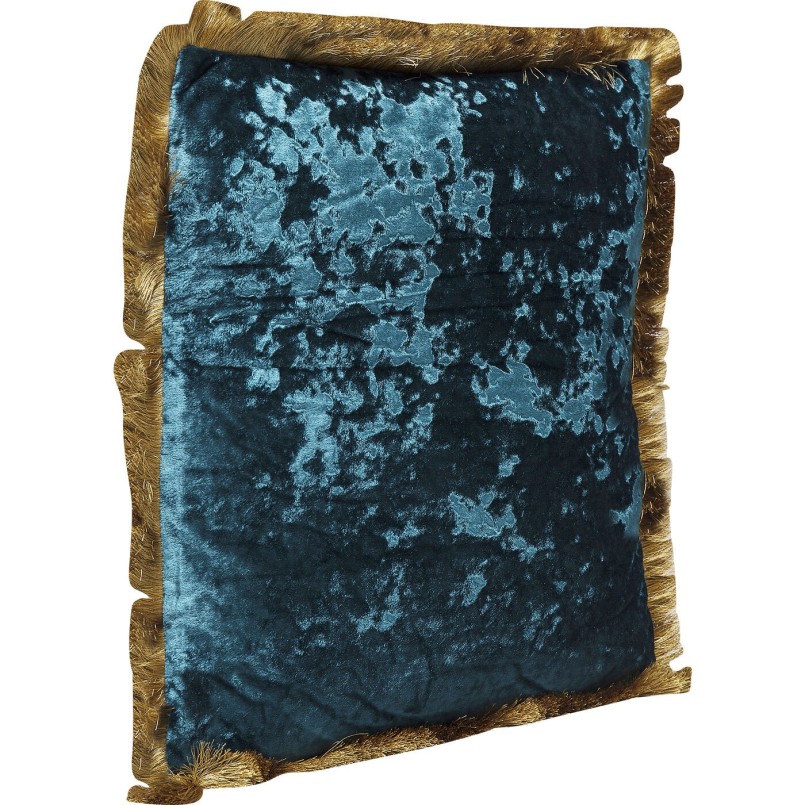 Coussin Cannes pétrole 45x45cm Kare Design
