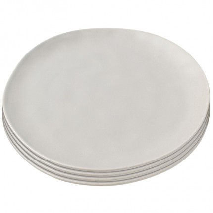 Borden Organic grijs Ø20cm (4/Set) Kare Design
