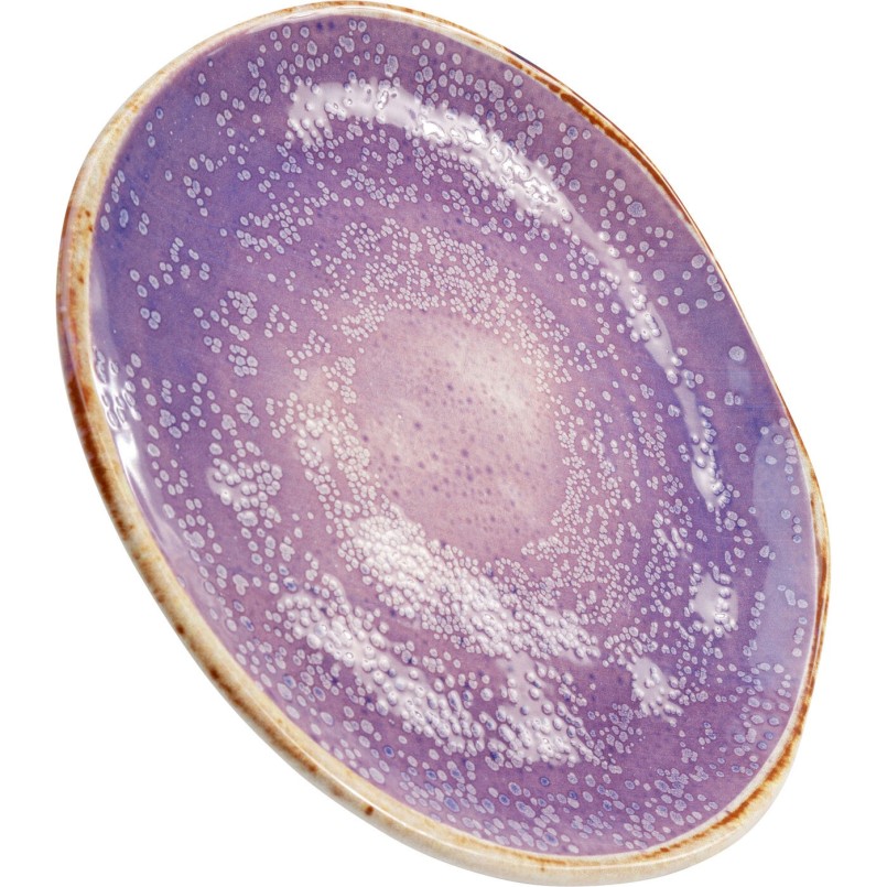 Assiette Shirley violet Ø21cm