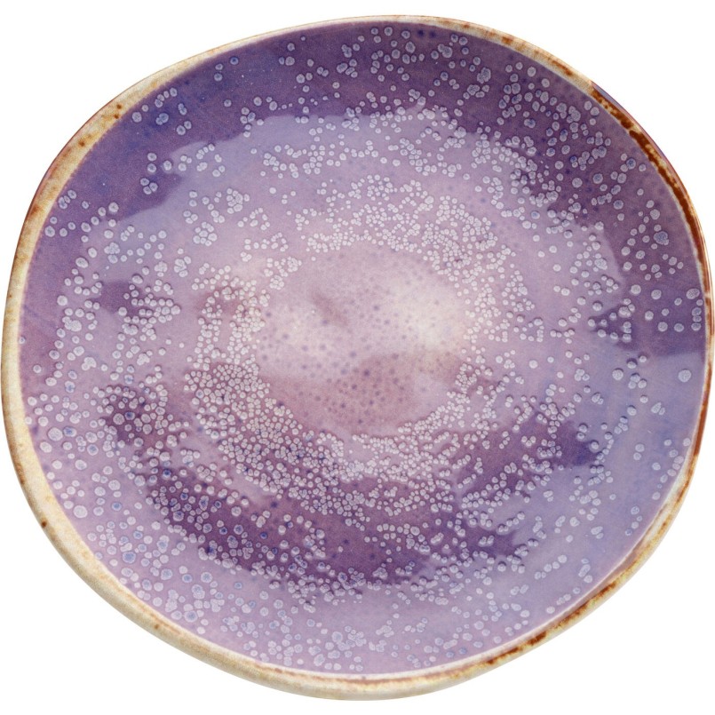 Assiette Shirley violet Ø21cm