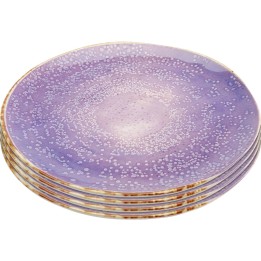 Assiette Shirley violet Ø21cm