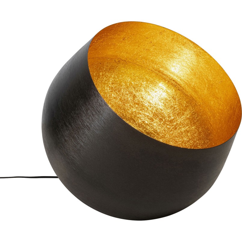 Lampe de sol Apollon Smooth noir Ø50cm