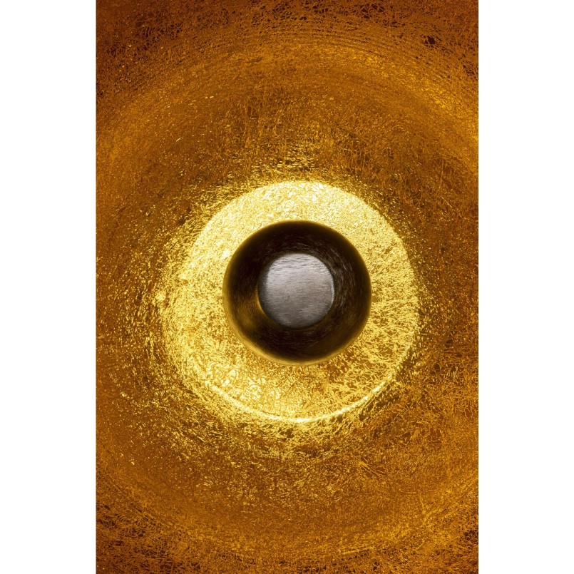 Lampe de sol Apollon Smooth noir Ø50cm
