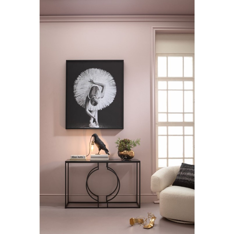 Lampe à poser Crow noir mat