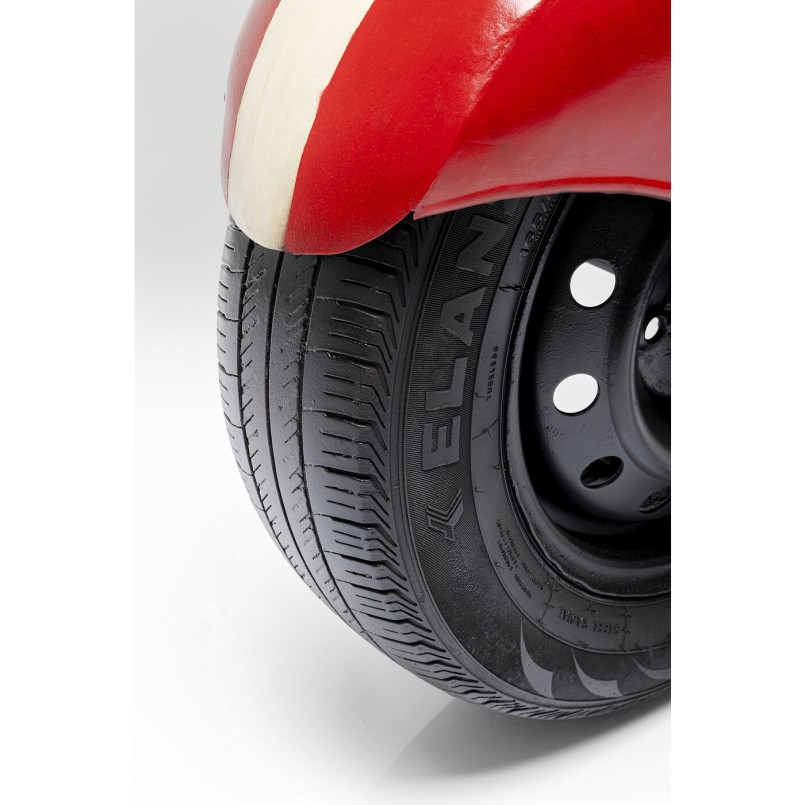 Meuble bar Motorbike rouge
