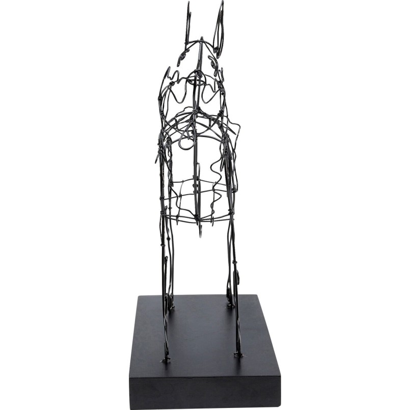 Objet décoratif Wire Attack Dog 36cm