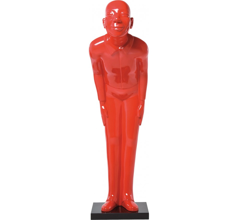 Woonaccessoires Welcome Guest XL 160cm rood Kare Design