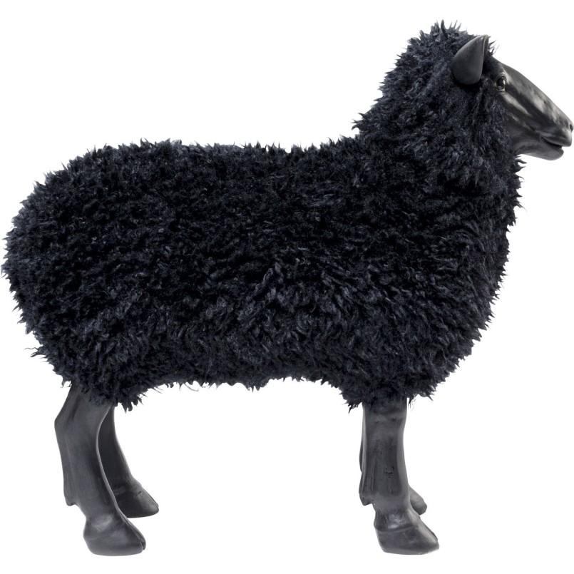 Figurine décorative Bathilde noir 48cm