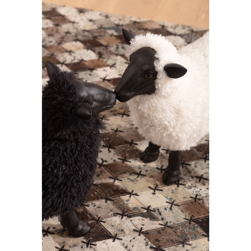 Figurine décorative Bathilde noir 48cm