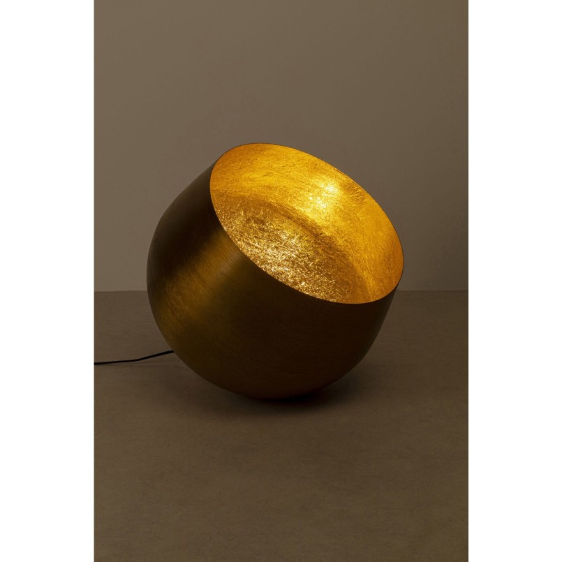 Lampe de sol Apollon Smooth doré Ø50cm