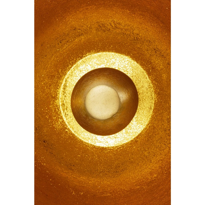 Lampe de sol Apollon Smooth doré Ø35cm