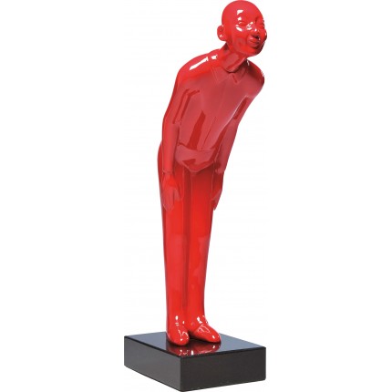 Deco Welcome Guests 46cm red Kare Design