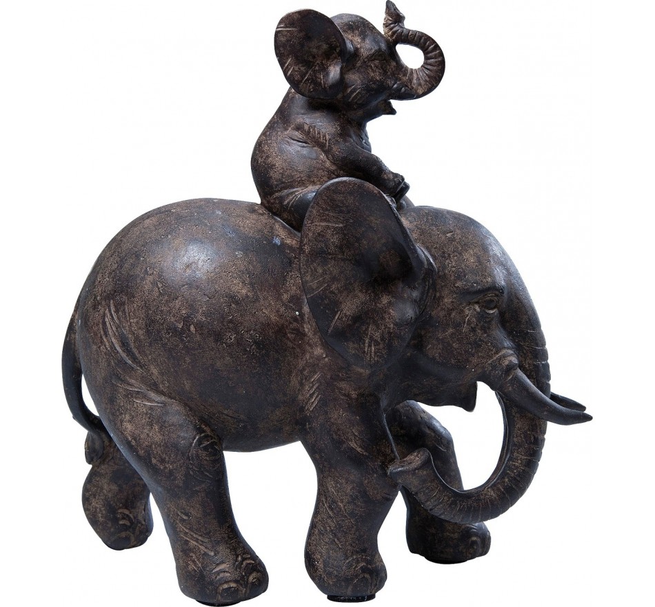 Woonaccessoires olifant Dumbo Uno bruin Kare Design Woonaccessoires olifant Dumbo Uno bruin Kare Design