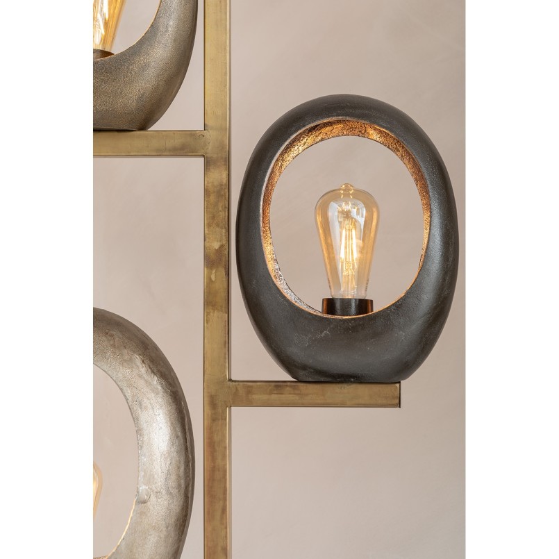 Lampadaire Five Loops 173cm