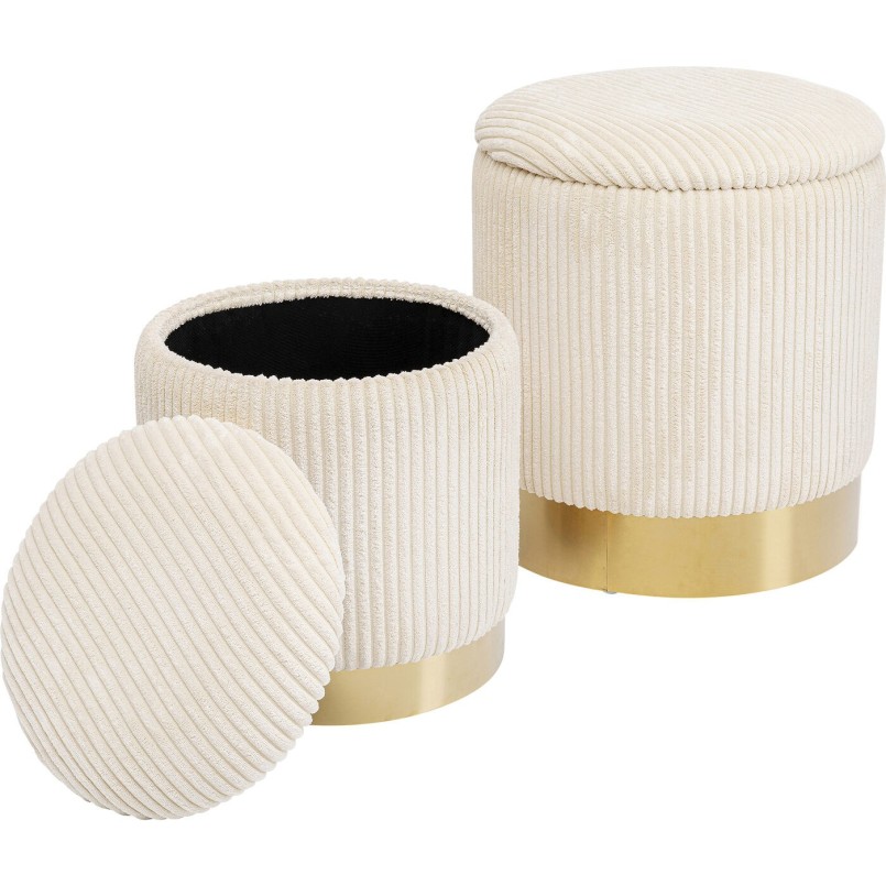 Tabouret Plush (2/Set)