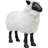 Figurine décorative Bathilde blanc 48cm