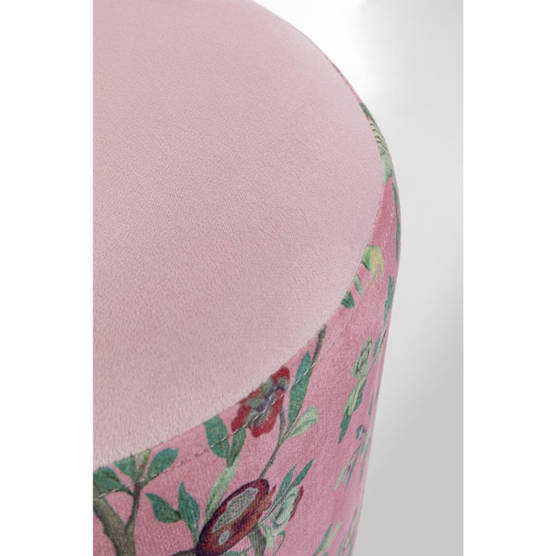 Tabouret Cherry Peacock laiton Ø32cm