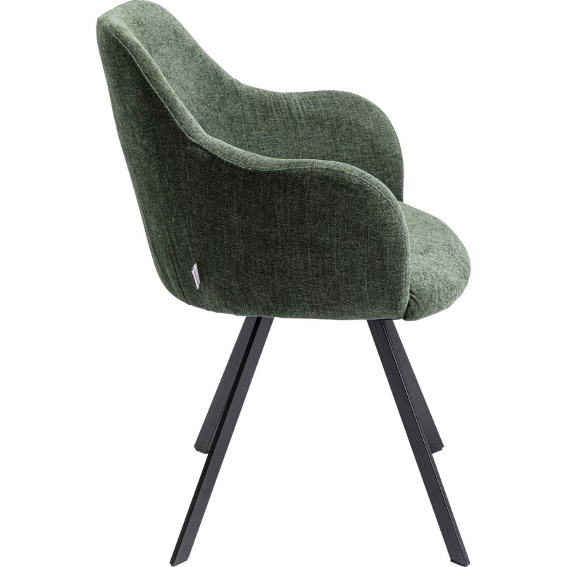 Chaise pivotante Lady Loco  Coco vert