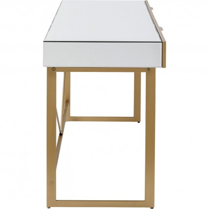 Bureau Soran goud 120x50cm Kare Design