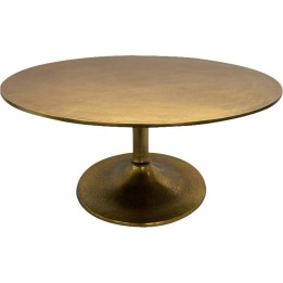 Table basse Morocco laiton Ø91cm