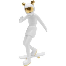 Figurine décorative Skating Astronaut blanc