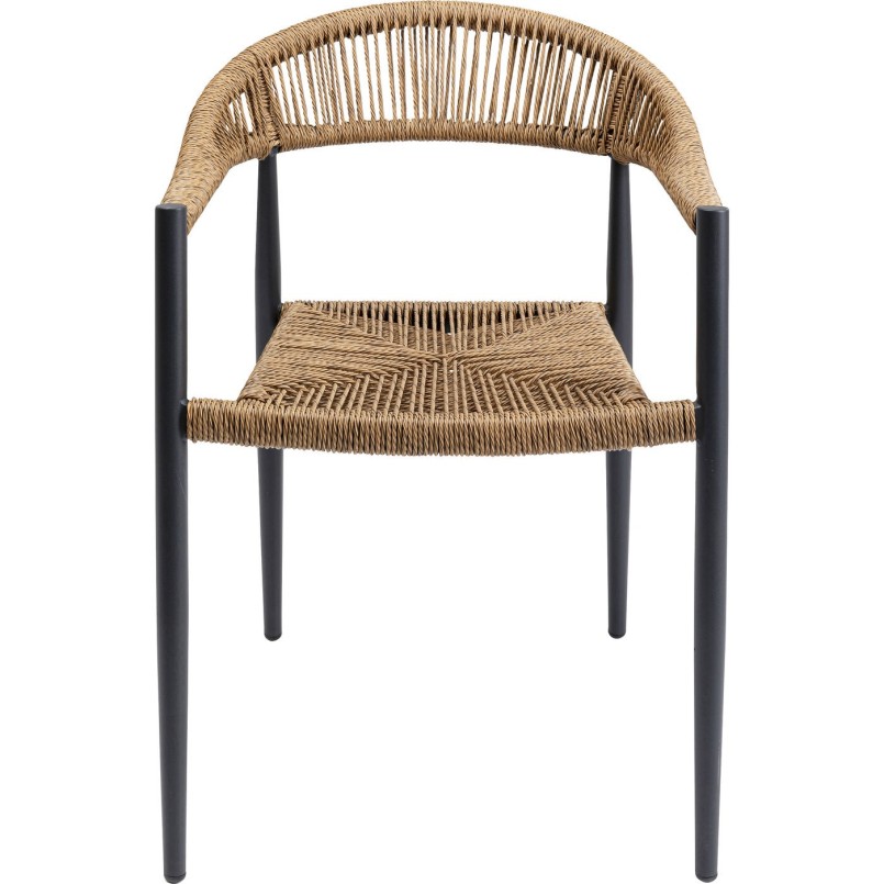 Chaise a. acc. Palma beige
