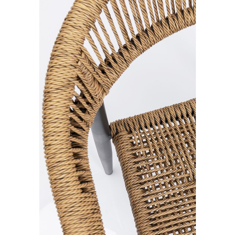 Chaise a. acc. Palma beige