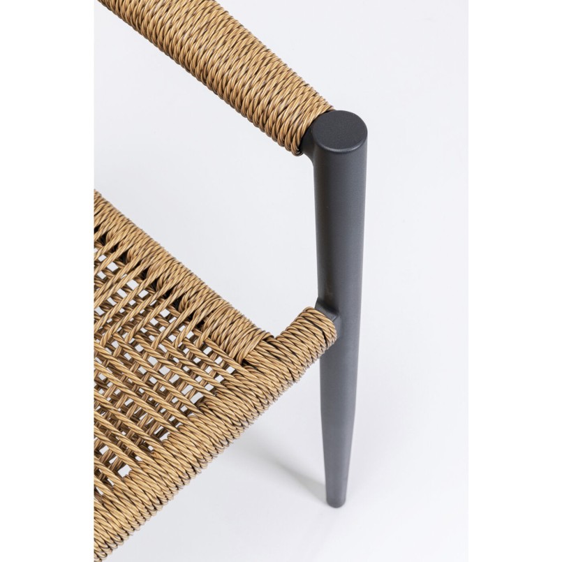 Chaise a. acc. Palma beige