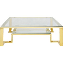 Coffee Table Gold Rush 120x120cm Kare Design