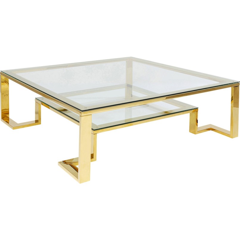 Table basse Gold Rush 120x120cm Kare Design