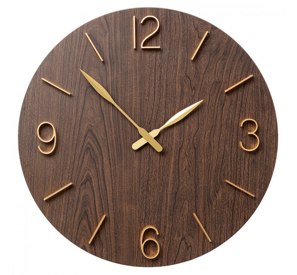 Wandklok Bruno Bruin 50cm Kare Design Wandklok Bruno Bruin 50cm Kare Design