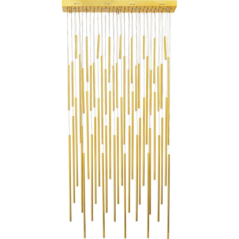 Pendant Lamp Living Vegas Deluxe Brass LED Kare Design