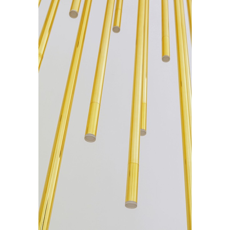 Pendant Lamp Living Vegas Deluxe Brass LED Kare Design