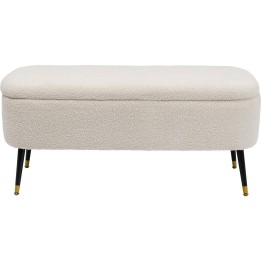Banquette coffre Rico blanc