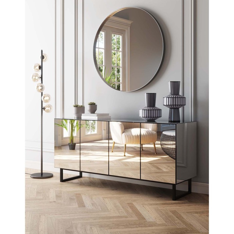 Lampadaire Scal Balls noir 160cm