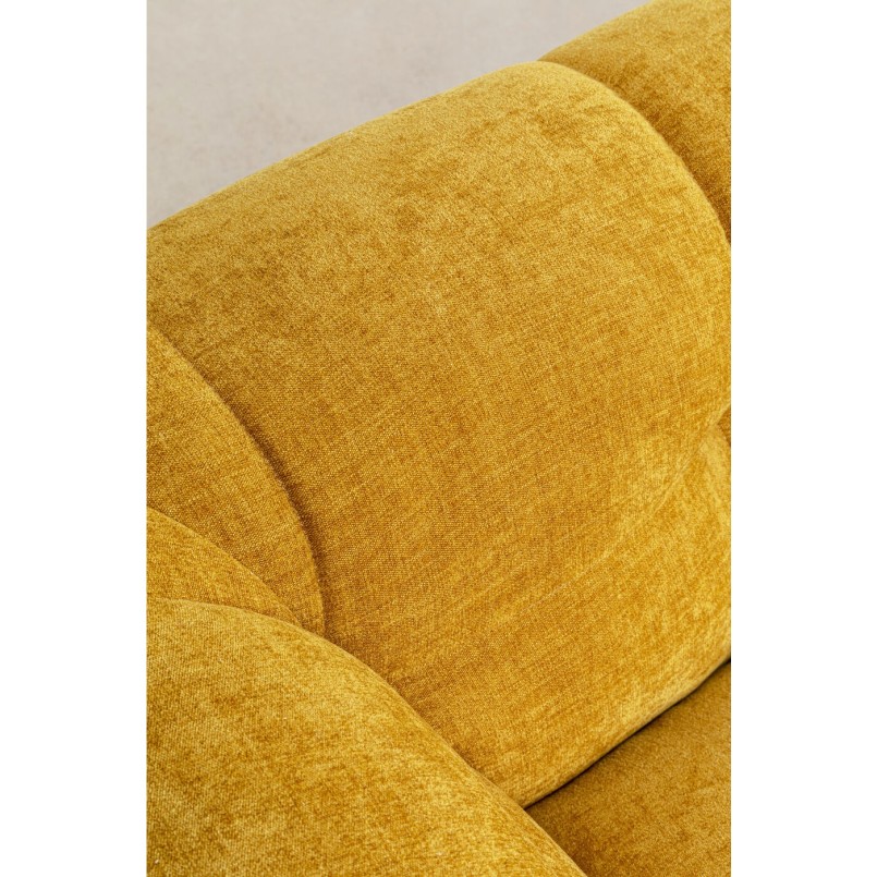 Canapé 3-places Salamanca jaune 240cm
