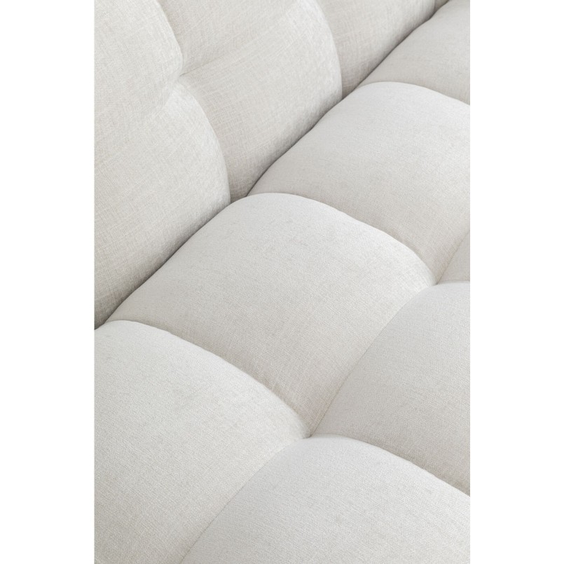 Canapé 3-places Salamanca crème 240cm