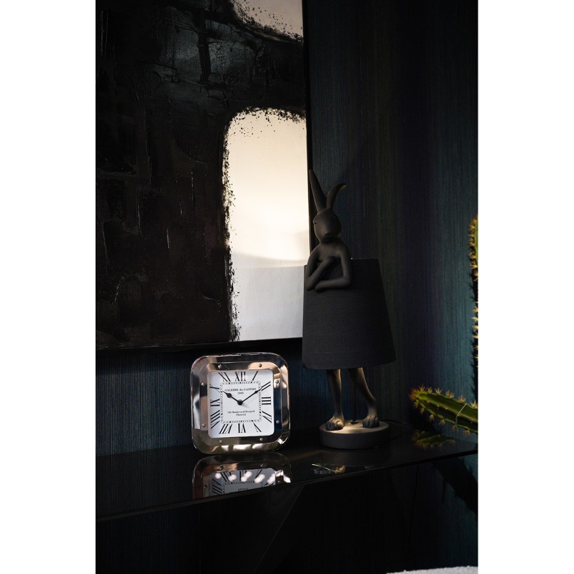 Lampe à poser Animal Rabbit noir 68cm
