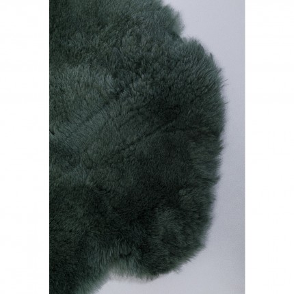 Schapenleer Heidi 85x60cm groen Kare Design