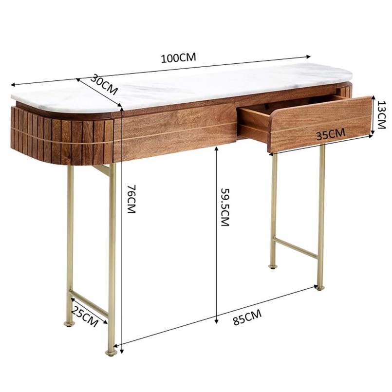 Console Grace 100x76cm