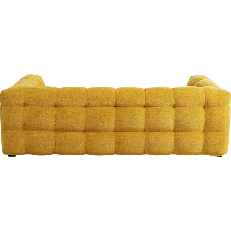 Canapé 3-places Salamanca jaune 240cm