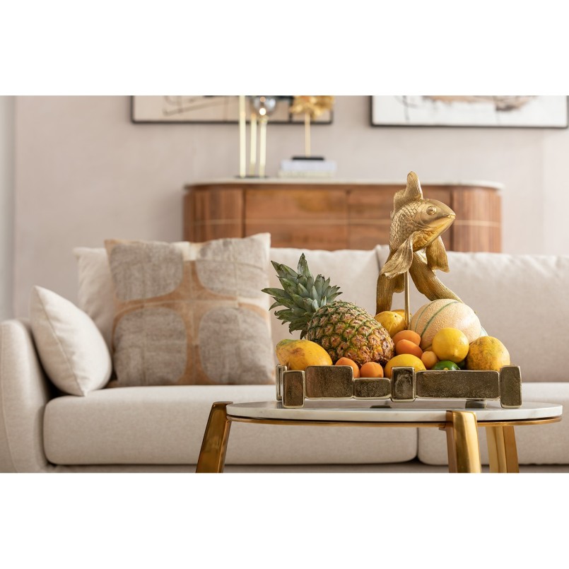 Canapé Amalfi 2-places crème 219cm