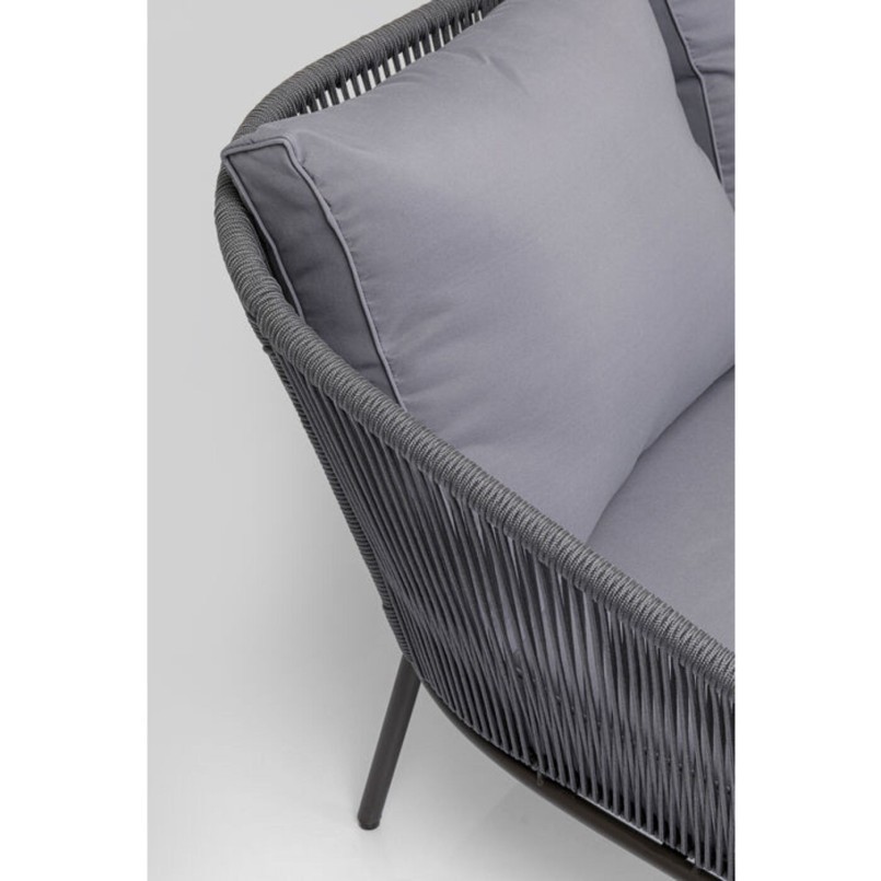 Ensemble de sièges Elba gris Quattro (4/part)