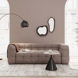 Canapé 3-places Salamanca gris 240cm