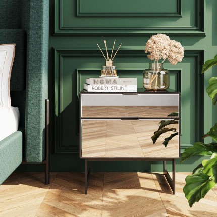 Nightstand Soran black Kare Design Nightstand Soran black Kare Design