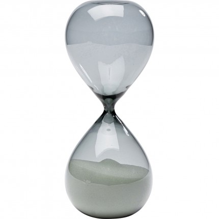 Hourglass Timer 20cm black and white Kare Design Hourglass Timer 20cm black and white Kare Design